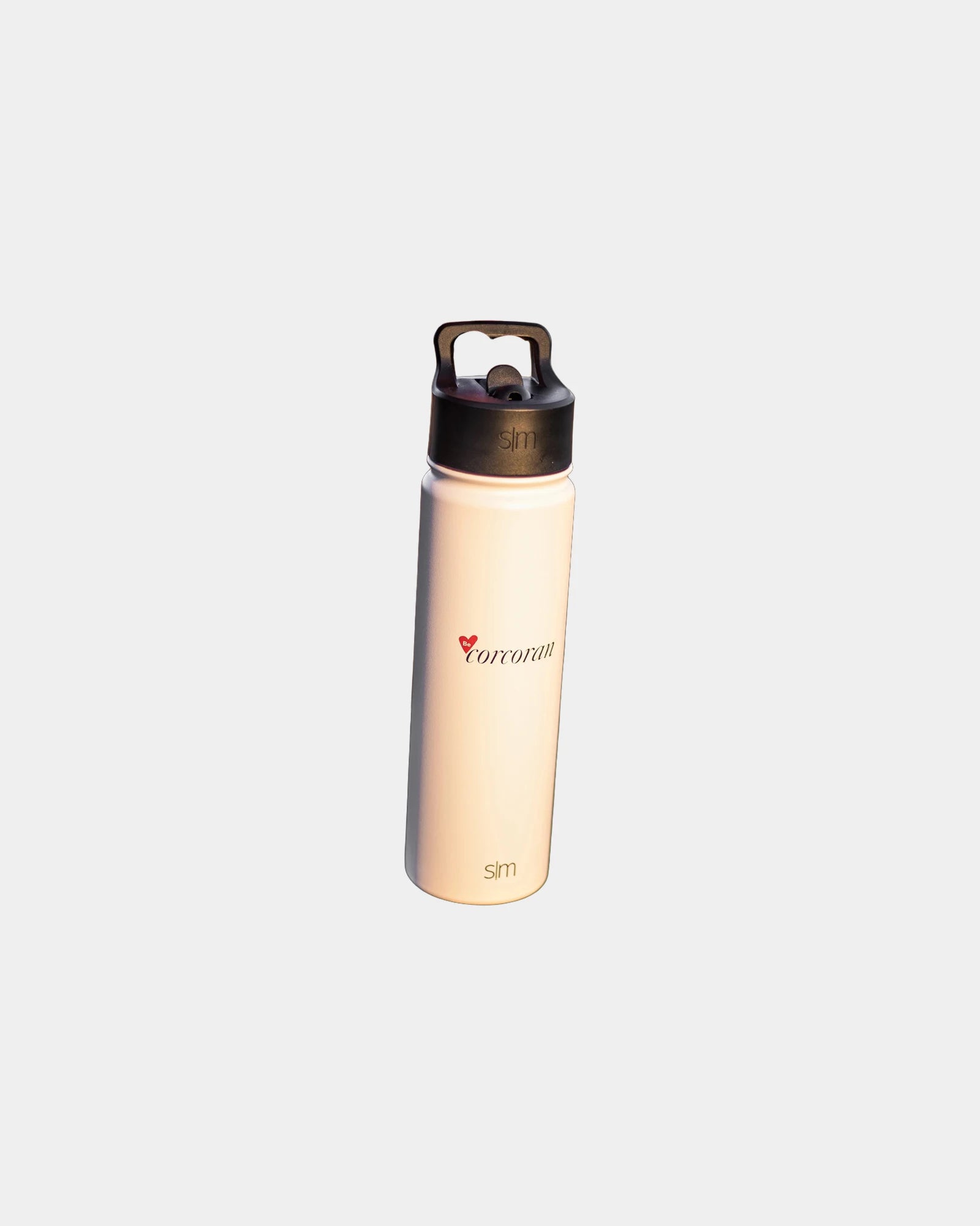 Custom insulated stainless steel 22-oz water bottle - Winter White